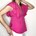 BLUSA BORDADOS CALADOS FUCSIA - Imagen 2