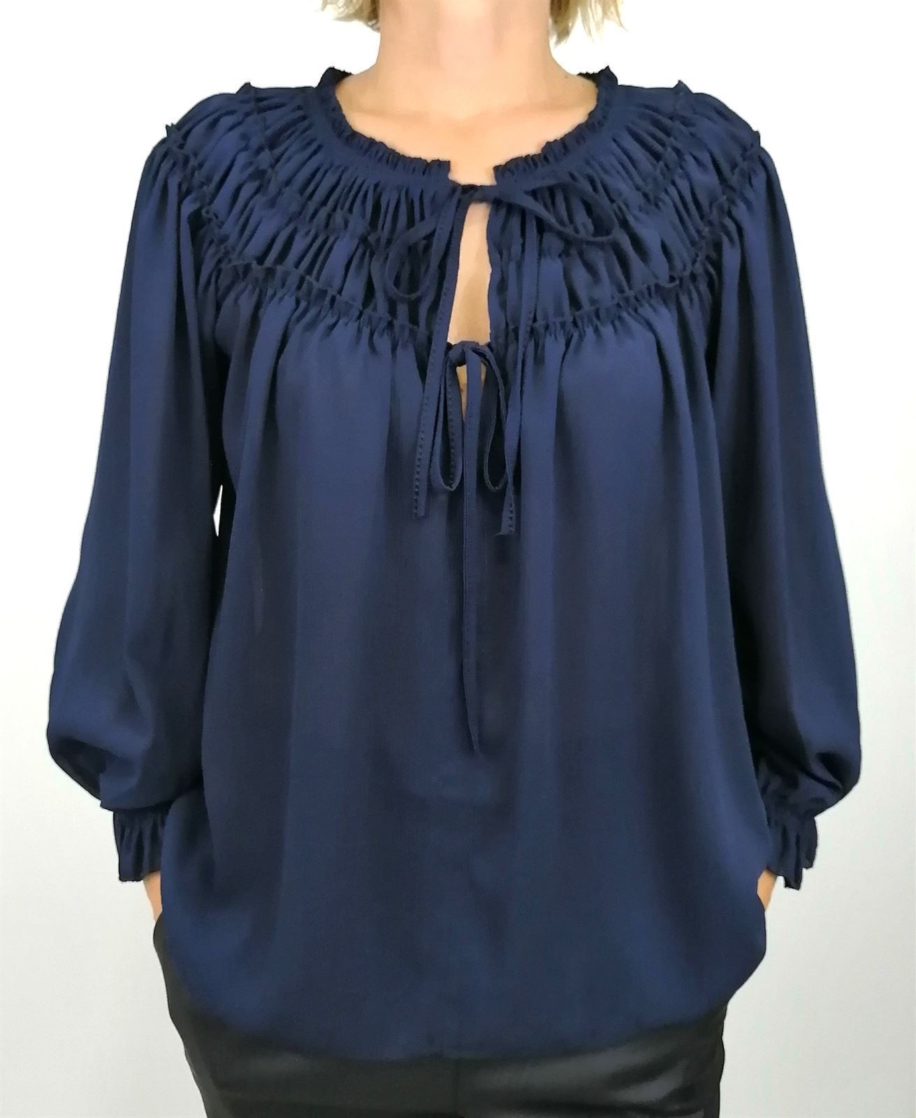 BLUSA CORSARIO MARINO - Imagen 1