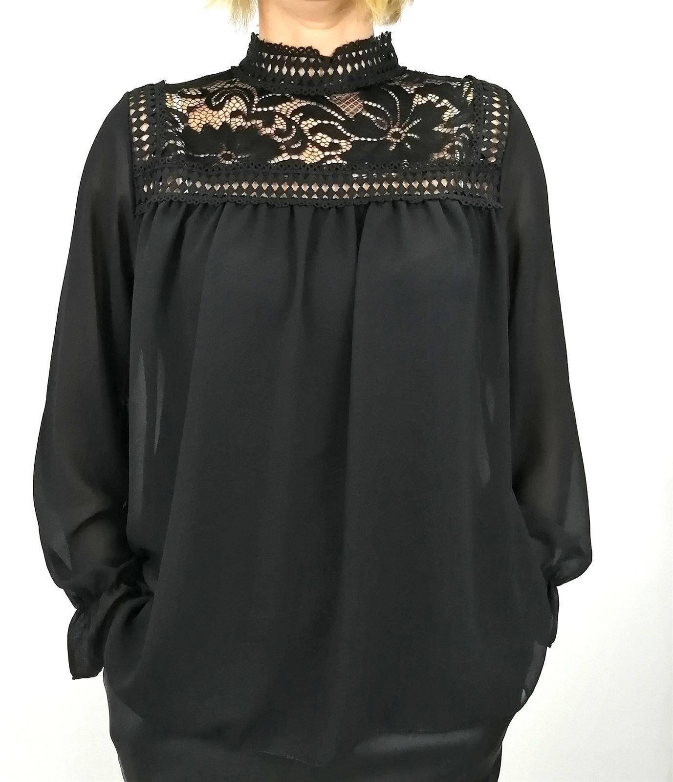 BLUSA ENCAJE - Imagen 4