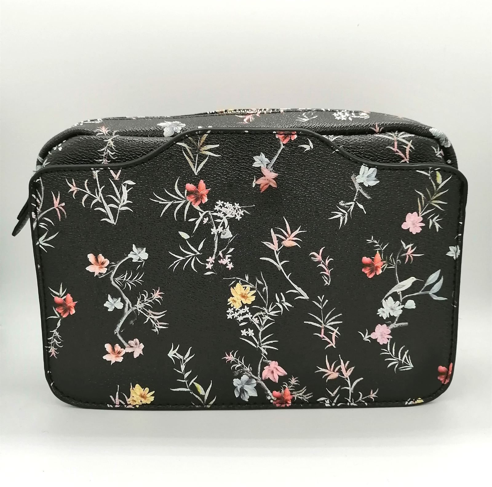 BOLSO BANDOLERA FLORES - Imagen 1