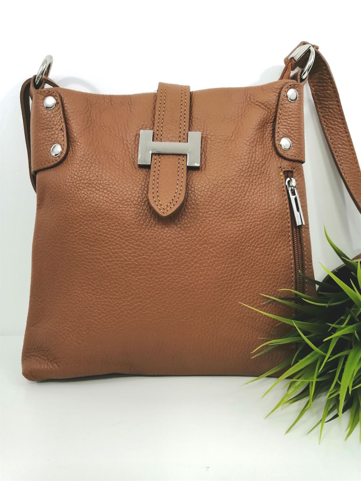 BOLSO PIEL CAMEL Bolsos