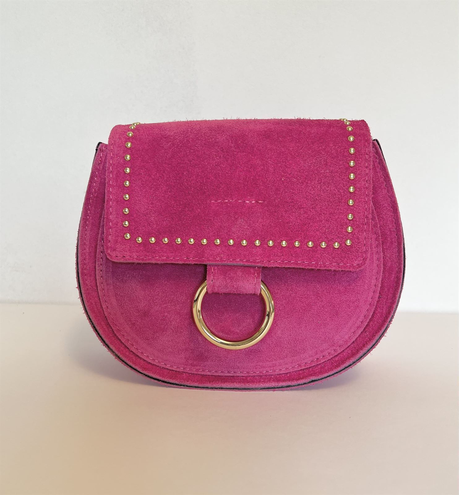 BOLSO CADENA FUCSIA - Imagen 1