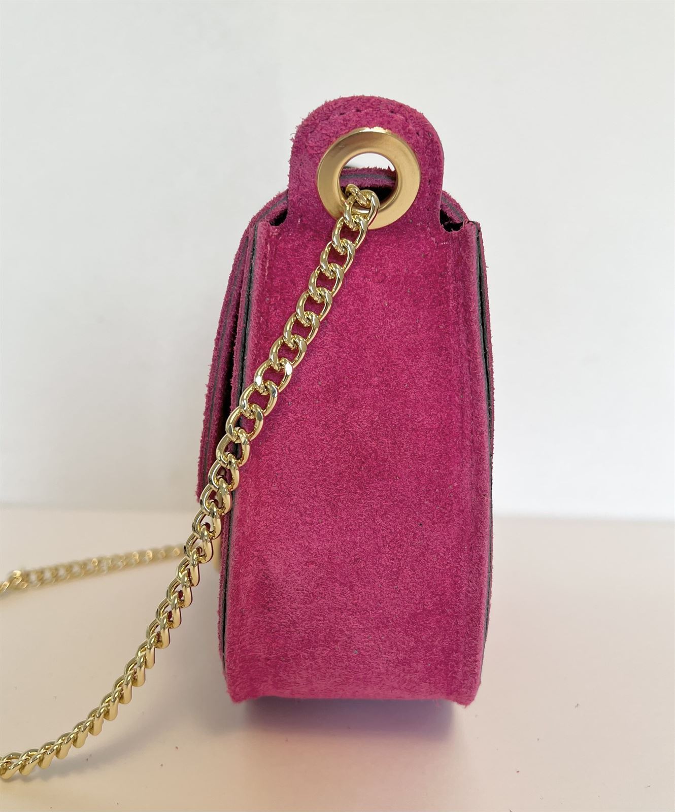 BOLSO CADENA FUCSIA - Imagen 2