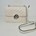 BOLSO CLUTCH CADENA BLANCO - Imagen 1