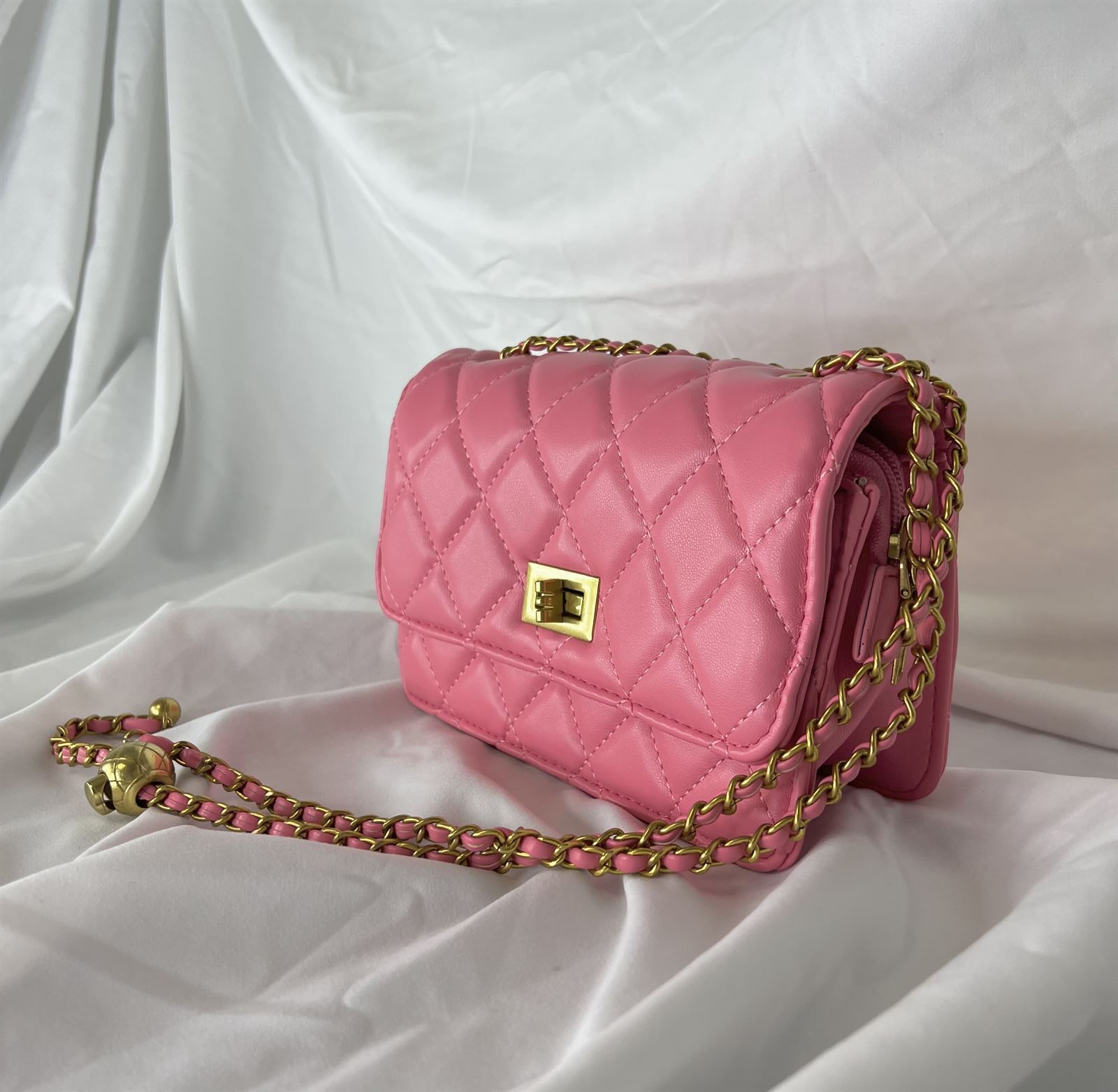 BOLSO GUATEADO ROSA - Imagen 2