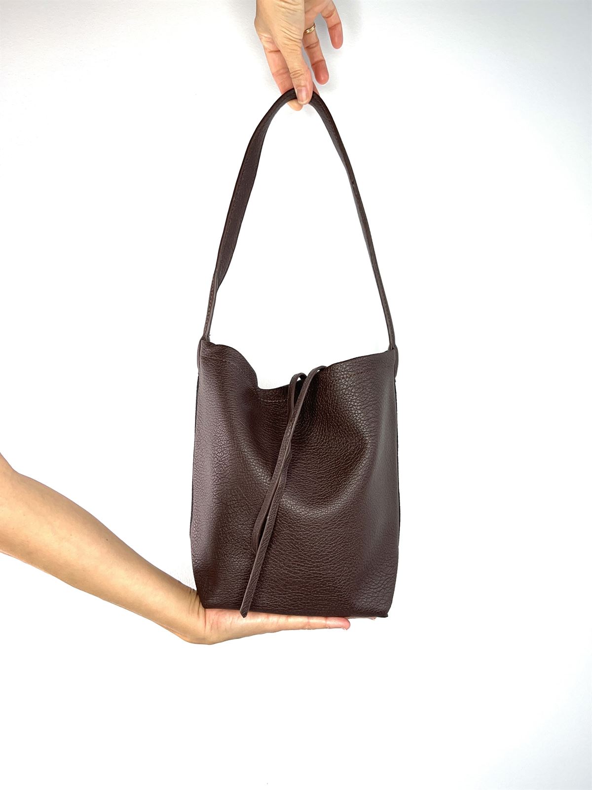 BOLSO SACO CHOCOLATE - Imagen 1