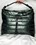 BOLSO SHOPPER ACOLCHADO METALIZADO VERDE - Imagen 1