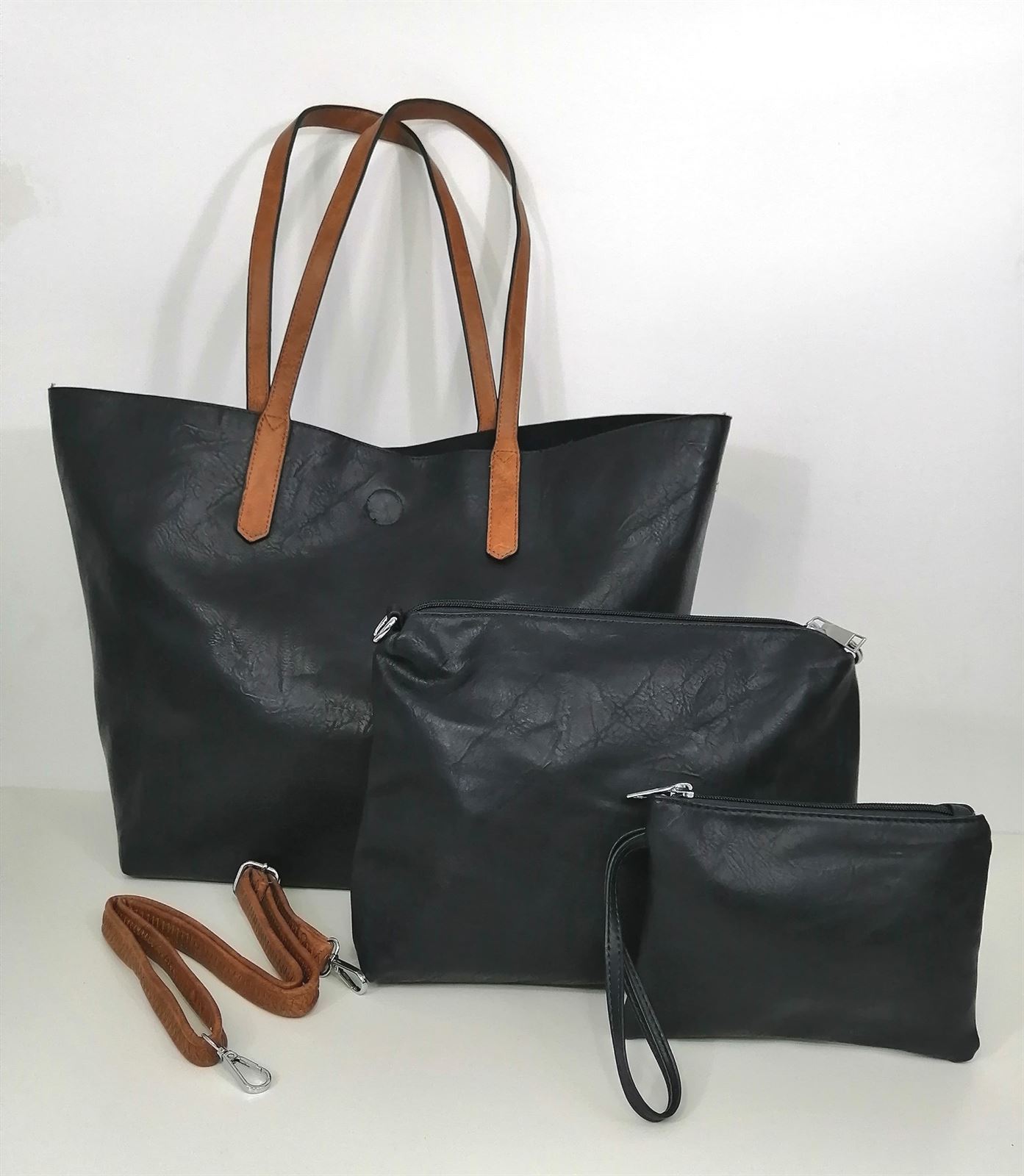 BOLSO SHOPPER URBAN STYLE MARINO - Bolsos