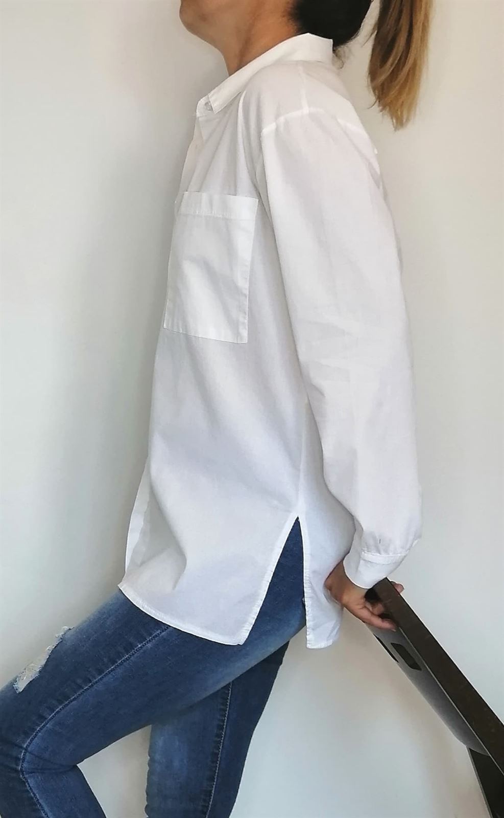 CAMISA BLANCA ABERTURAS - Imagen 3
