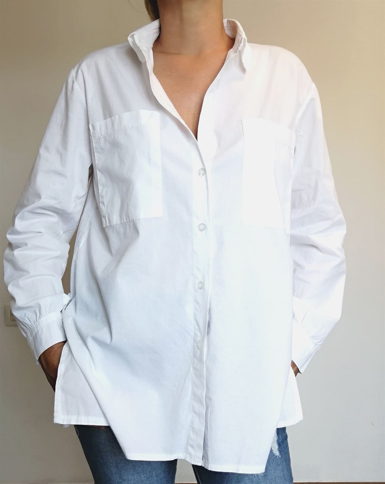 CAMISA BLANCA ABERTURAS - Imagen 5