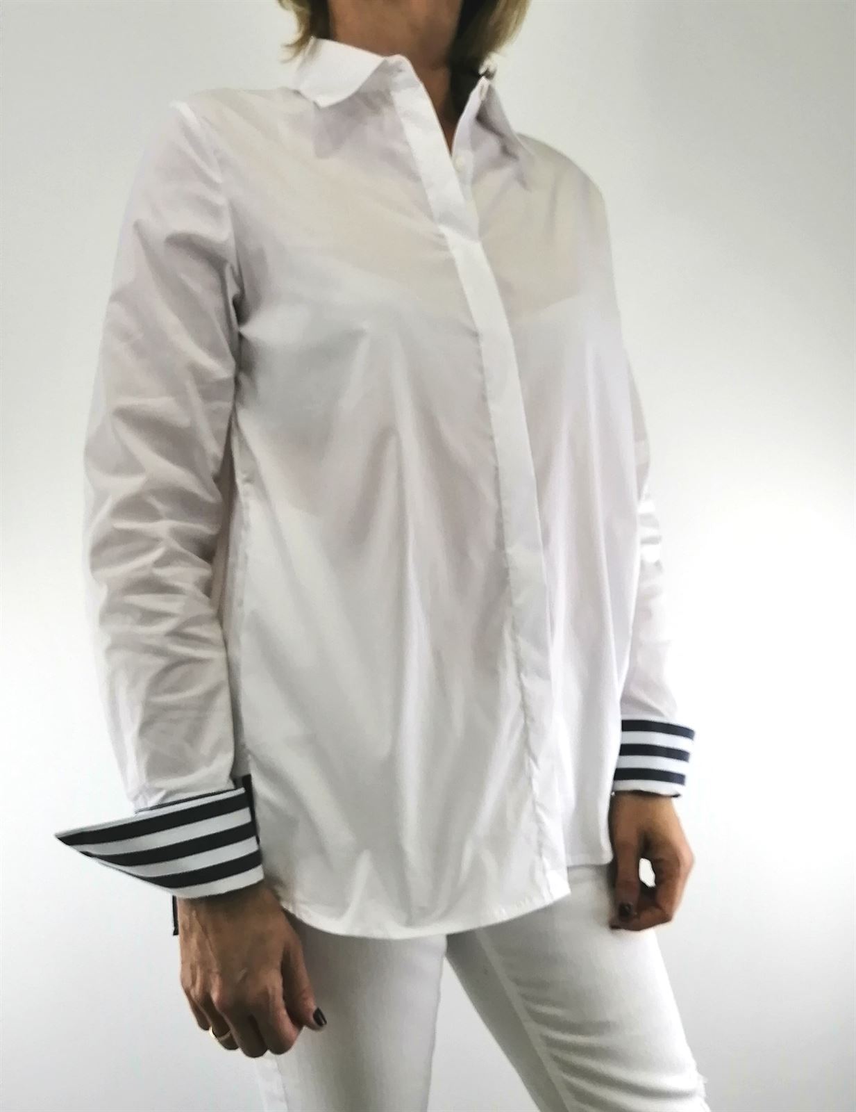 CAMISA BLANCA MARINERA - Imagen 1