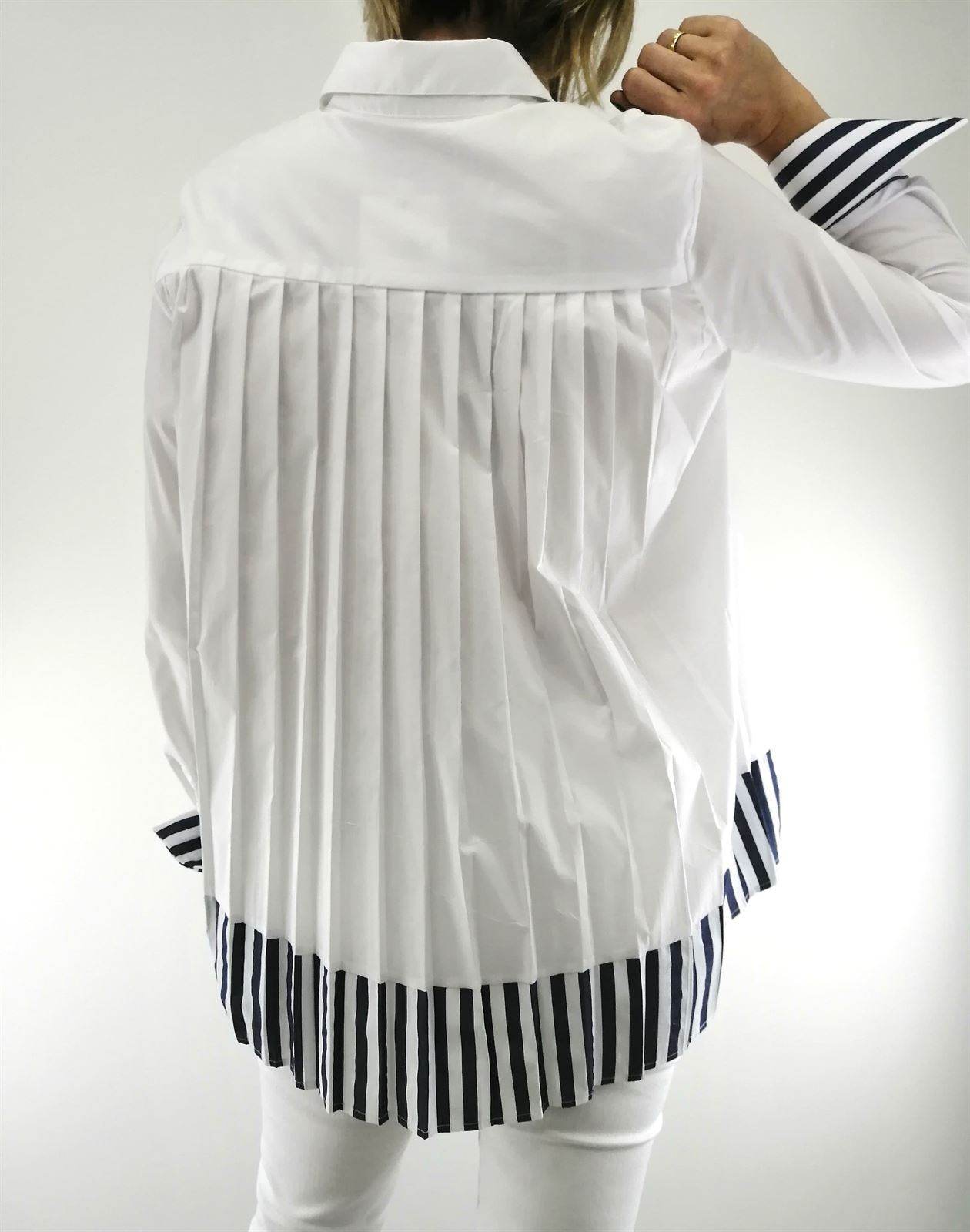 CAMISA BLANCA MARINERA - Imagen 2