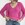 CHAQUETA PUNTO FINO BOTONES ROSA - Imagen 2