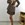 CONJUNTO BLAZER Y FALDA CUADROS CAMEL - Imagen 1