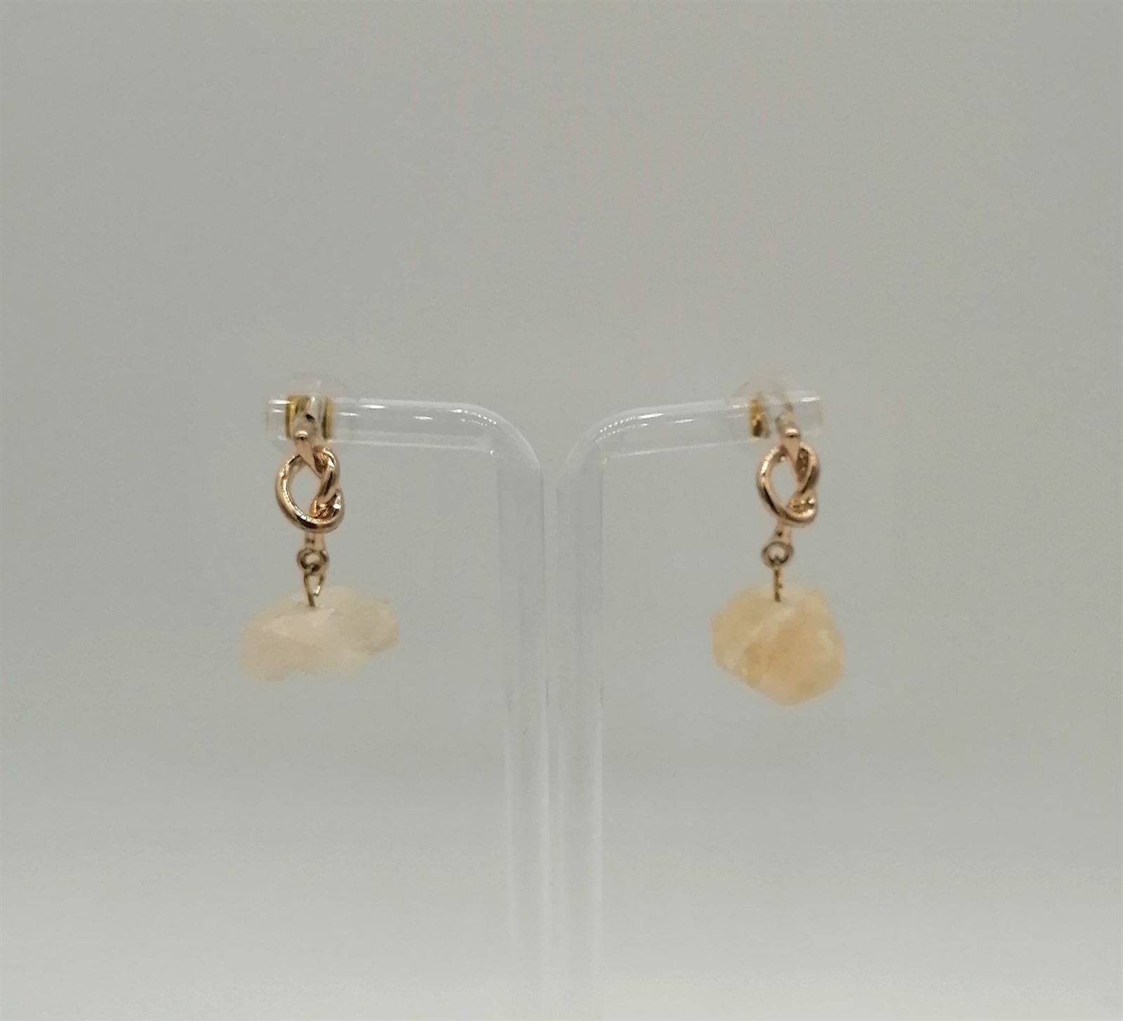 PENDIENTES CON PIEDRA - Imagen 4