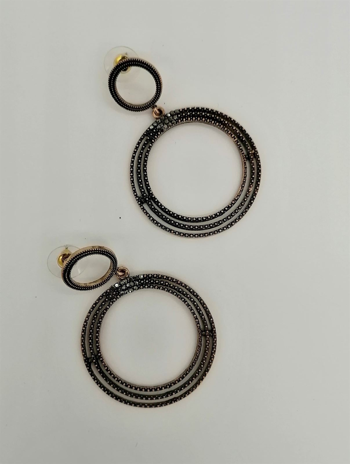 PENDIENTES DOS AROS - Imagen 2