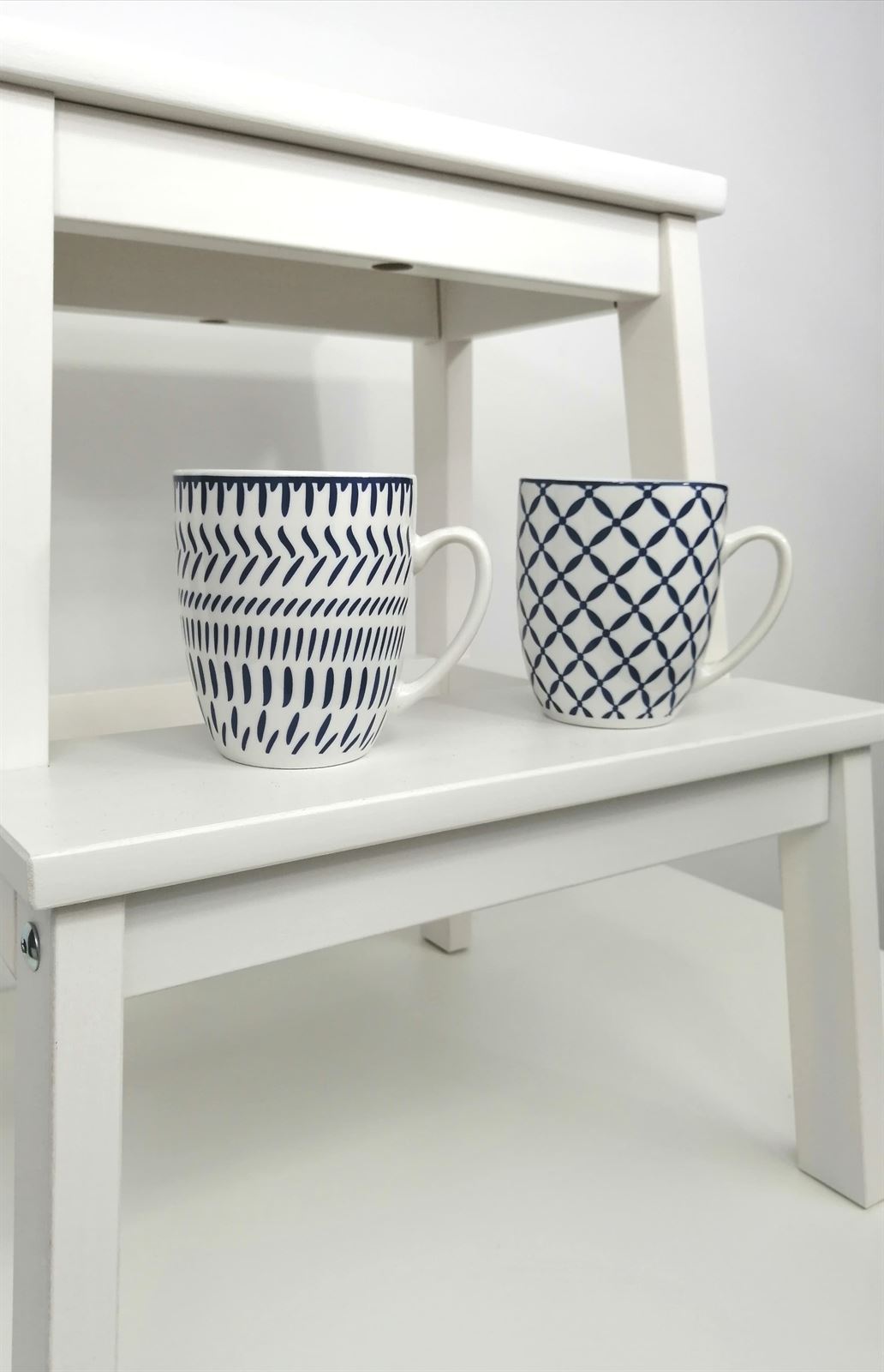 TAZA PORCELANA AZUL - Imagen 1