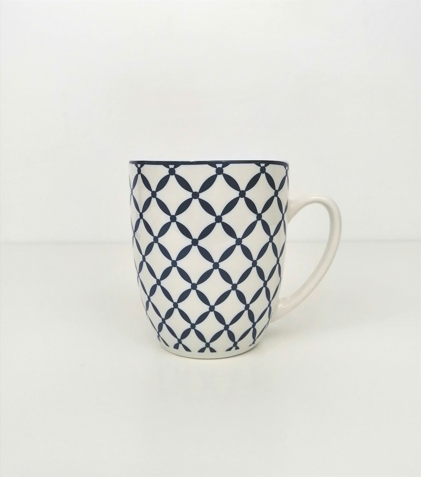 TAZA PORCELANA AZUL - Imagen 3